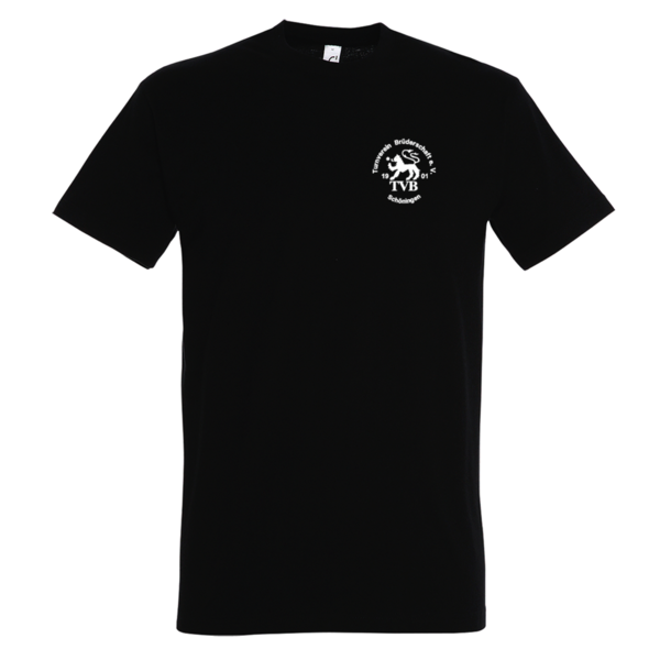 Herren T-Shirt schwarz mit Motiv "Logo weiss klein"